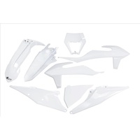 UFO White Plastics Kit for Ktm EXC 300 2020-2023