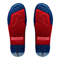 Leatt 4.5/5.5 Sole - Blue / Red (US10/11) Pair
