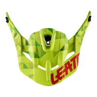 Leatt GPX 4.5 Helmet Peak V22 - Lime / Teal (M/2XL)