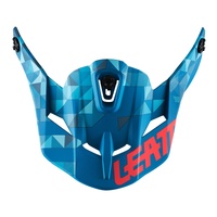 Leatt GPX 4.5 Helmet Peak V22 - Blue / Red
