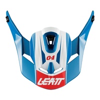 Leatt GPX 4.5 Helmet Peak V25 - Blue / White