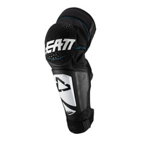 Leatt 3DF Hybrid EXT Knee & Shin Guard - White / Black (L/XL)