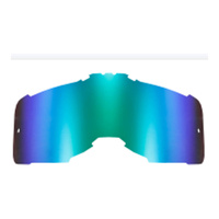LS2 Green Aura Goggle with Iridium Lens