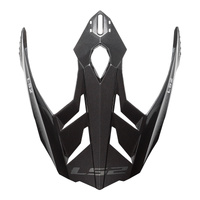 LS2 MX701 Peak Frontier G. Titanium Red Helmet Peaks