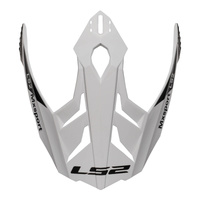 LS2 MX701 Peak Frontier G.Black/Blue Helmet Peaks