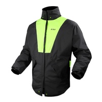 LS2 X-Rain Jacket Black/Hi-Vis Yellow (ML)