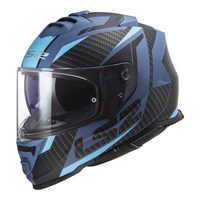 LS2 FF800 Storm II (3XL) Racer Matte Blue Road Helmet