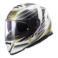 LS2 FF800 Storm Nerve (2XL) Gold Road Helmet