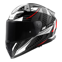 LS2 FF811 Vector IIC (3XL) Savage White/Red/Grey Road Helmet