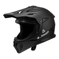 LS2 MX708 Fast II (XS) Matte Black Off-Road Helmet