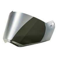 LS2 MX436 Pioneer Visor Iridium Silver