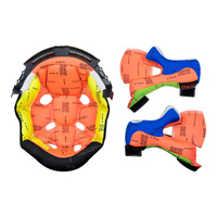 LS2 MX470 Subverter Liner Cheek Pad Set Colourful Cheek Pads XL