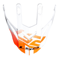 LS2 MX436 Pioneer Evo Peak Evolve White/Cobalt Helmet Peaks