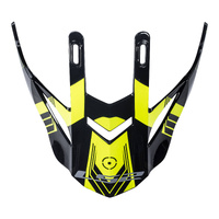 LS2 MX436 Pioneer Peak Trigger Black/Hi-Vis Helmet Peaks