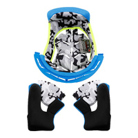 LS2 MX437 Fast Evo Liner Blue (XL)