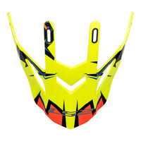 LS2 MX437 Fast Peak Volt Yellow (Vinales/Explosive) Helmet Peaks