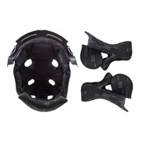 LS2 MX470 Subverter Liner Cheek Pad Set Black (L)