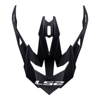 LS2 MX470 Subverter Peak Matte Black Helmet Peaks