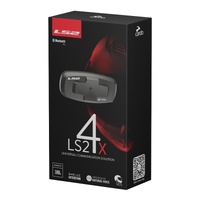 LS2 4X Bluetooth Intercom by Cardo Single