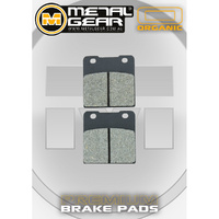 Front Left Brake Pads for SUZUKI GSX 400 X Impulse 1986-1987