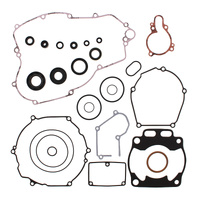 Vertex Complete Gasket Set W/ Oil Seals for Kawasaki KX250 2005-2007