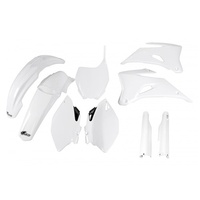 UFO White Complete Plastics Kit for Yamaha YZF 250 2008-2009