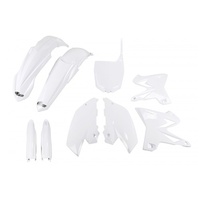 UFO White Complete Plastics Kit for Yamaha YZ 250 2008-2014