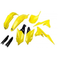 UFO Yellow Complete Plastics Kit for Yamaha YZF 250 2014-2018