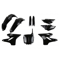 UFO Black Complete Plastics Kit for Yamaha YZ 125 2015-2021