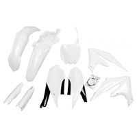 UFO White Complete Plastics Kit for Yamaha YZF 450 2018-2022