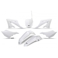 UFO White Plastics Kit for Yamaha YZ 125 2022-2025