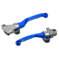 Zeta Blue Pivot Lever Set for Yamaha YZ450FX 2016-2018