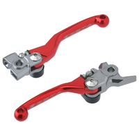 Zeta Red Pivot Lever Set for KTM 350XCF-W 2014-2016