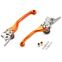 Zeta Orange Pivot Lever Set for KTM 85SX 2013-2025