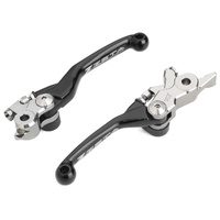 Zeta Black Pivot Lever Set for Husqvarna FX350 2019-2021