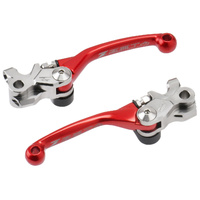 Zeta Red Brake/Clutch Pivot Lever Set for GASGAS EX250F 2024