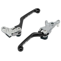 Zeta Black Pivot Lever Set for Honda CRF250RALLY(S) (MD47) 2021-2024
