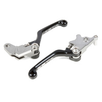 Zeta Black Pivot Lever Set for Suzuki DRZ400S/SM 2000-2024