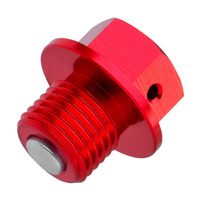 Zeta Red Magnetic Drain Bolt for SUZUKI SV650X 2018-2021
