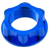 Zeta Blue Steering Head Stem Nut for KAWASAKI KX65 2000-2025