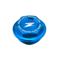 Zeta H-Blue Brake Master Cylinder Cover for Husqvarna FX450 2022-2025