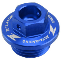 Zeta Blue Oil Filler Plug for KAWASAKI KX450F 2006-2018