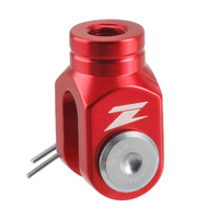 Zeta Red Brake Pedal Clevis for KAWASAKI KX450 2019-2025