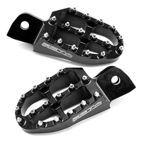 Zeta 57mm Black Alloy Ultrawide Footpegs for HONDA GB350 2021-2024