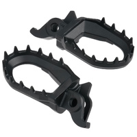 Zeta 60mm CrMo Black Ultrawide Footpeg for HONDA CRF450R 2002-2025