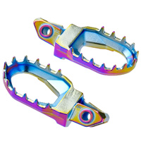 Zeta 60mm CrMo Oilslick Ultrawide Footpeg for KTM 125SX 2023-2025