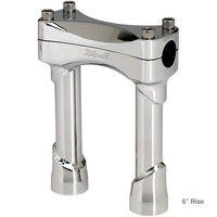 Biltwell Murdock 6" Chrome Bar Riser 