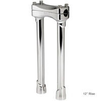 Biltwell Murdock 12" Chrome Bar Riser 