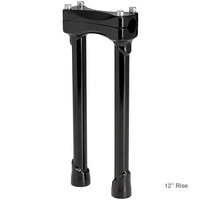 Biltwell Murdock 12" Black Bar Riser 