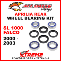 All Balls 25-1568 Aprilia SL 1000 Falco 2000-2003 Rear Wheel Bearing Kit